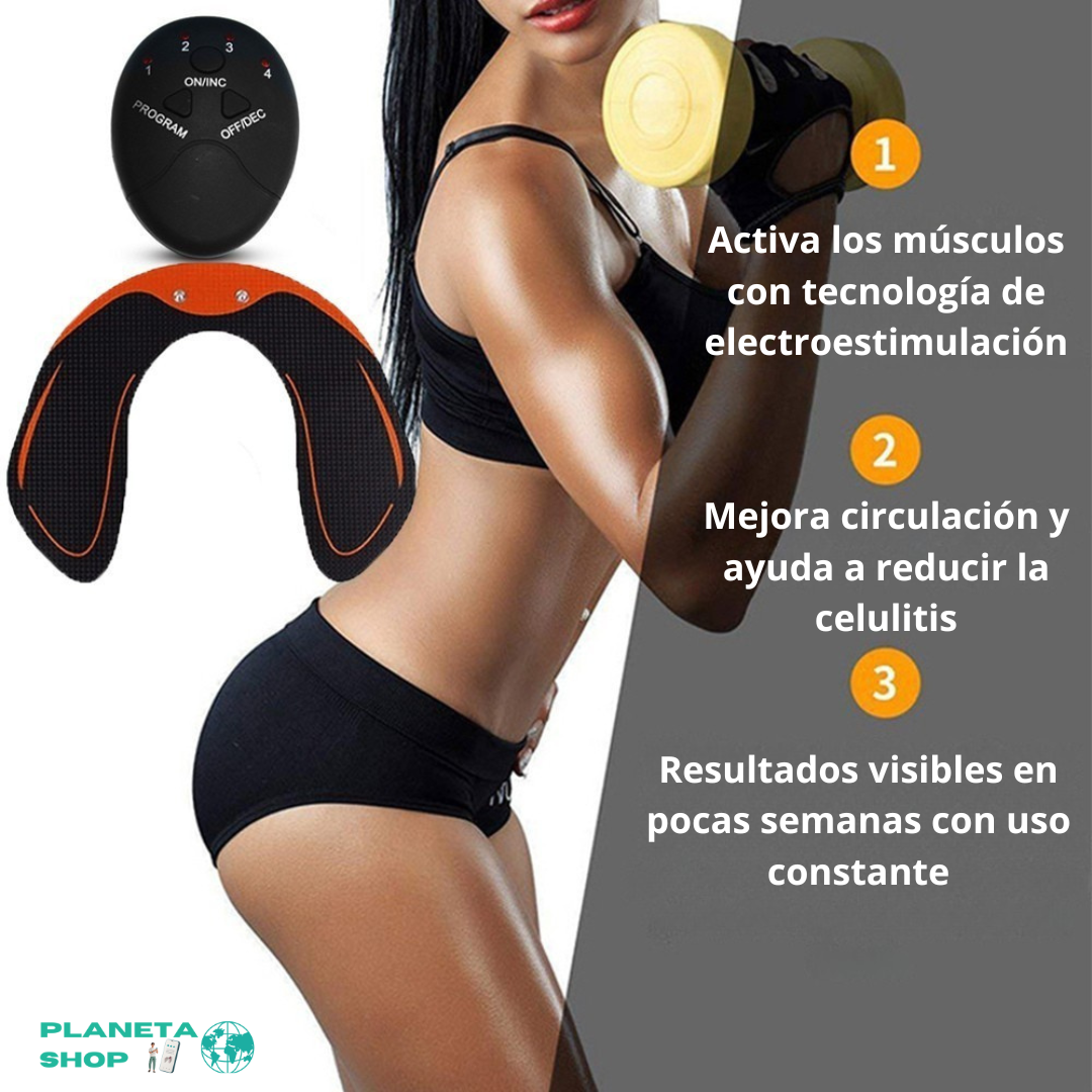 🍑⚡ Tonifica tus glúteos desde casa sin esfuerzo🔋💪