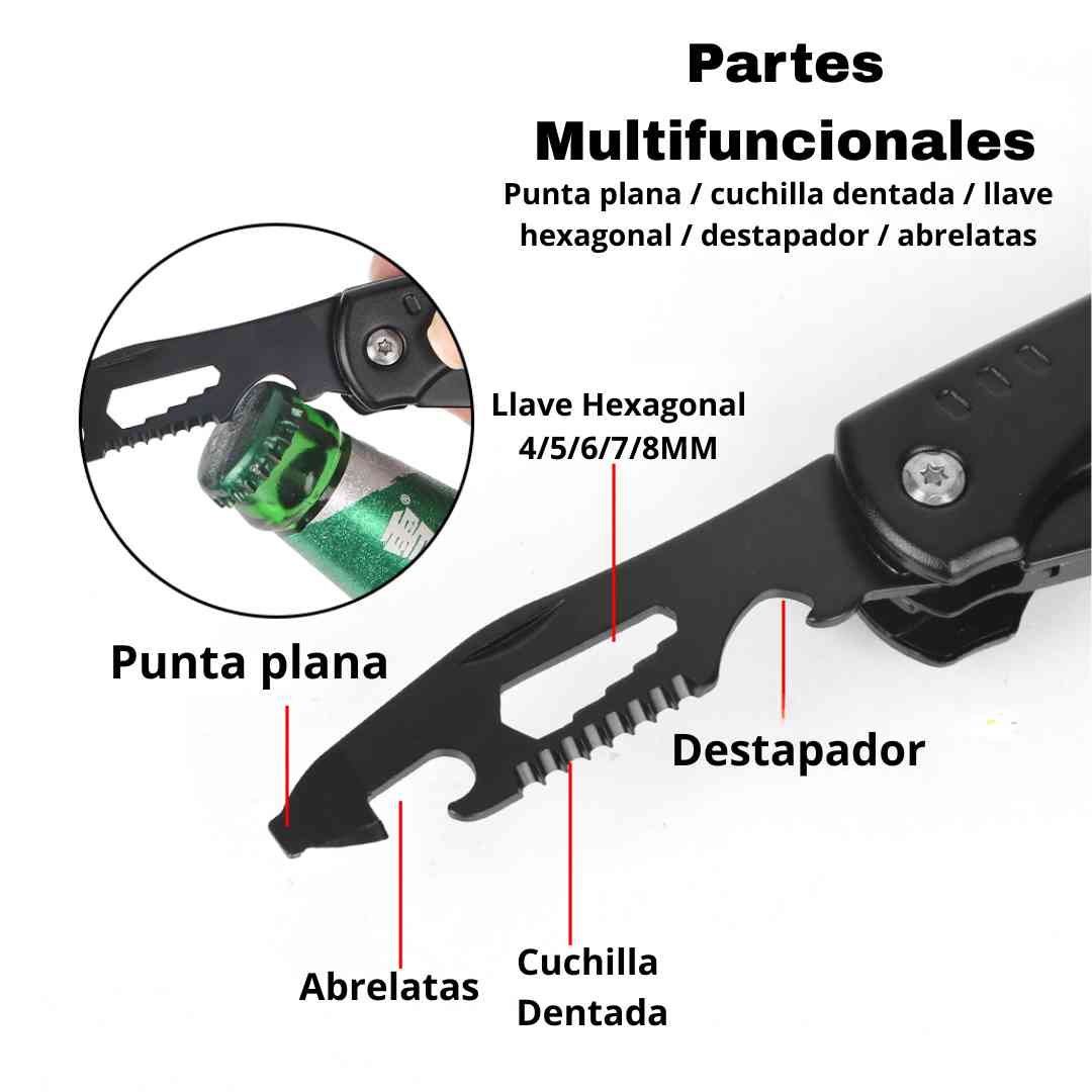 🛠 Multi Herramienta 16 en 1