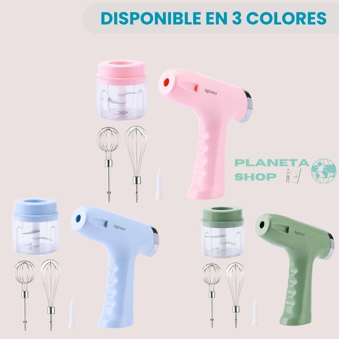 Batidora y Picadora 2 en 1: Cocina fácil, rápida y sin esfuerzo